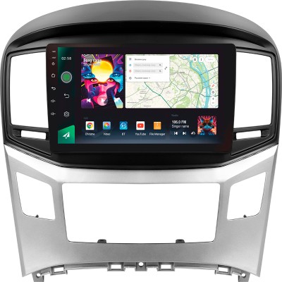 Штатна магнітола SIGMA PRO 9464 ANDROID 10 4+64 Gb 4G DSP Hyundai H1 II 2 TQ 2015-2021 (F2) 9"