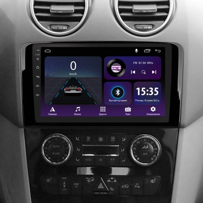 Штатна магнітола SIGMA E9232 ANDROID 10 2+32 Gb Mercedes Benz ML GL ML350 GL320 X164 2005-2009 (F1) 9"