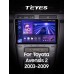 Штатна магнітола Teyes CC3 6+128 Gb з коловим оглядом 360° Toyota Avensis T250 2 II 2003-2009 9" 2k