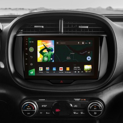 Штатна магнітола SIGMA X9464 ANDROID 10 4+64 Gb 4G DSP Kia Soul SK3 2019-2020 9"