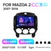 Штатна магнітола Teyes CC3 6+128 Gb з коловим оглядом 360° Mazda 2 DE 2007-2014 9" 2k