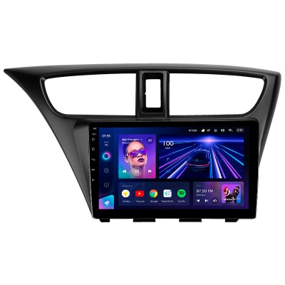 Штатна магнітола Teyes CC3 4+32 Gb Honda Civic 9 FK FB 2012-2017 9"