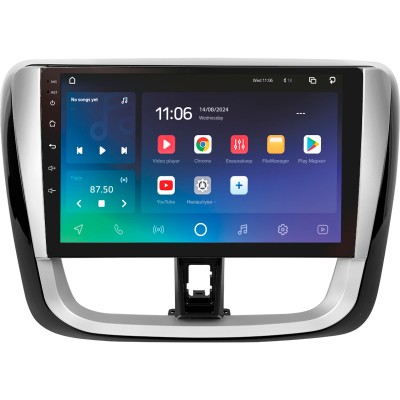 Штатна магнітола SIGMA PRO 10432 ANDROID 10 4+32 Gb 4G DSP Toyota Vios Yaris L 2016-2019 10"