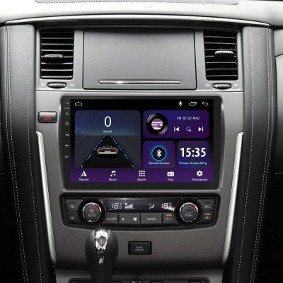 Штатна магнітола SIGMA E10232 ANDROID 10 2+32 Gb Nissan Patrol 6 Y62 2010-2020 (F2) 10"
