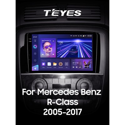 Штатна магнітола Teyes CC3 4+32 Gb Mercedes Benz R-Class W251 R280 R300 R320 2005-2017 (F1) 9" 2k