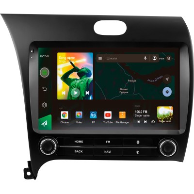 Штатна магнітола SIGMA X9464 ANDROID 10 4+64 Gb 4G DSP Kia Cerato 3 YD 2013-2017 (F3) 9" (L1)