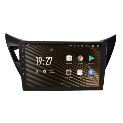 Штатна магнітола SIGMA S9432 ANDROID 10 4+32 Gb 4G DSP Mitsubishi LANCER LX GLX 2001-2007 LHD, Black 9"