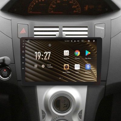 Штатна магнітола SIGMA S9432 ANDROID 10 4+32 Gb 4G DSP Toyota Yaris XP90 2005-2012 (F1) 9"