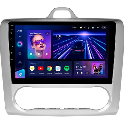 Штатна магнітола Teyes CC3 4+32 Gb Ford Focus 2 Mk 2 2004-2011 (F2) 9"