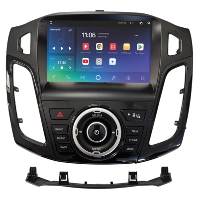Штатна магнітола SIGMA PRO 9432 ANDROID 10 4+32 Gb 4G DSP Ford FOCUS 3 2012-2019 A-MOD black UV 9"