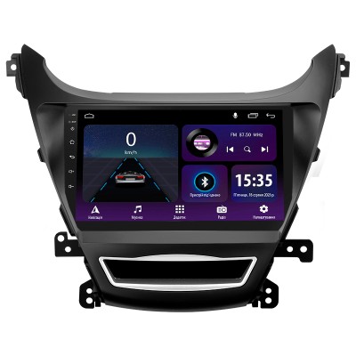 Штатна магнітола SIGMA E9232 ANDROID 10 2+32 Gb Hyundai Elantra 5 JK GD MD UD 2010-2016 (F2) 9"