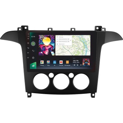 Штатна магнітола SIGMA PRO 9464 ANDROID 10 4+64 Gb 4G DSP Ford S-MAX 1 2006-2015 (F2) 9"