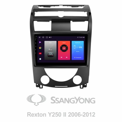 Штатна магнітола SIGMA F10216 ANDROID 10 2+32 Gb SsangYong Rexton Y250 II 2 2006 - 2012 10" (L1)