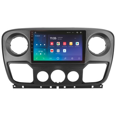 Штатна магнітола SIGMA X10432 ANDROID 10 4+32 Gb 4G DSP Renault Master 2010-2019 For Nissan NV400 2010-2020 For Opel Movano 2 2010-2019 (F2) 10" (L1)