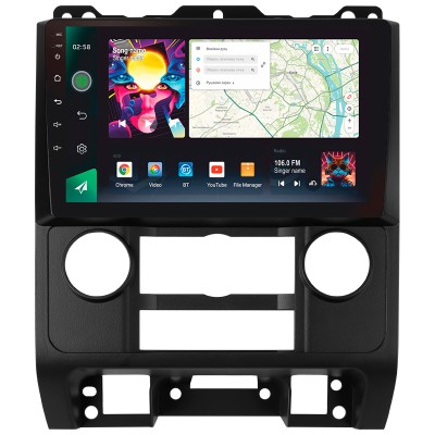 Штатна магнітола SIGMA PRO 9464 ANDROID 10 4+64 Gb 4G DSP Mazda Tribute For Ford Escape For Mercury Mariner 2 2007-2012 9"