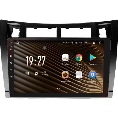 Штатна магнітола SIGMA S9432 ANDROID 10 4+32 Gb 4G DSP Toyota Yaris XP90 2005-2012 (F1) 9"