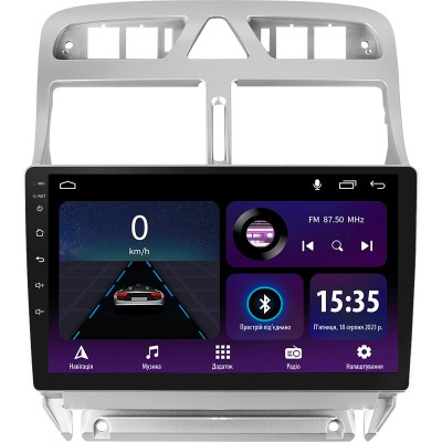 Штатна магнітола SIGMA E9232 ANDROID 10 2+32 Gb Peugeot 307 1 2001-2008 9"