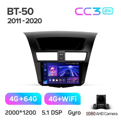Штатна магнітола Teyes CC3 4+64 Gb Mazda BT-50 BT50 2 (F1) 2011-2020 9" 2k (L1)