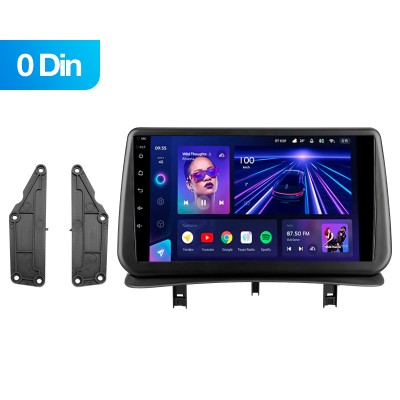 Штатна магнітола Teyes CC3 4+64 Gb Renault Clio 3 (0Din) 2005-2014 9" 0din (L1)