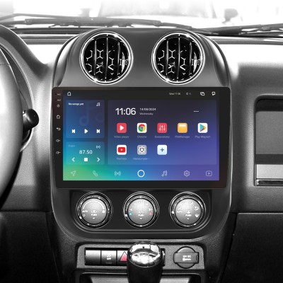 Штатна магнітола SIGMA X10464 ANDROID 10 4+64 Gb 4G DSP Jeep Compass 1 MK 2009-2015 10"