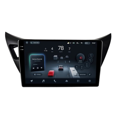 Штатна магнітола Teyes CC4 Pro 8+128 Gb Mitsubishi LANCER LX GLX 2001-2007 LHD, Black 9" 2k