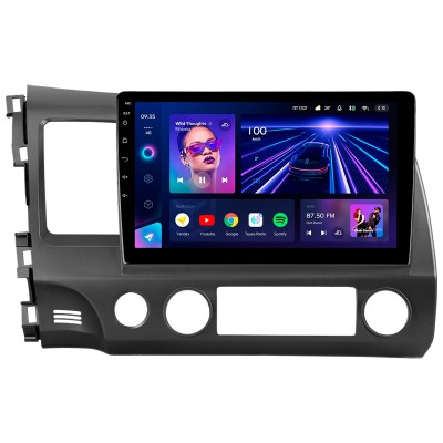 Штатна магнітола Teyes CC3 4+32 Gb Honda Civic 8 FK FN FD 2005-2012 10"