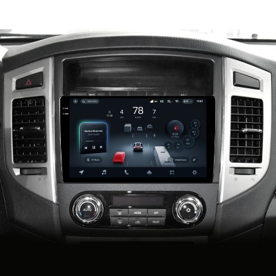 Штатна магнітола Teyes CC4 Pro 8+128 Gb Mitsubishi Pajero 4 V80 V90 2006-2024 9" 2k