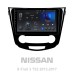 Штатна магнітола Teyes X1 2+32Gb Nissan X-Trail X Trail 3 T32 2013-2022- (F1) Manual air conditioning (C) 10"