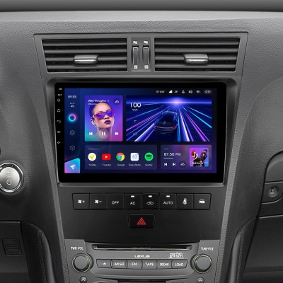 Штатна магнітола Teyes CC3 4+32 Gb Lexus GS300 S190 GS350 GS400 GS430 GS450h GS460 GS 300 III 3 350 400 430 450h 460 2004-2011 9" (L3)
