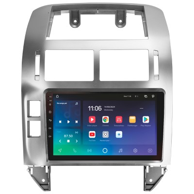 Штатна магнітола SIGMA PRO 9432 ANDROID 10 4+32 Gb 4G DSP Volkswagen Polo Mk4 IV 4 (F2) 2001-2009 9"