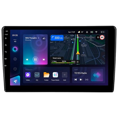 Штатна магнітола Teyes CC3L 4+32 Gb Mitsubishi Outlander 1 2002-2008 (F2) 9"