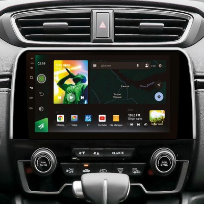 Штатна магнітола SIGMA X9464 ANDROID 10 4+64 Gb 4G DSP Honda CR-V CR-V 5 RT RW 2017-2022 9"