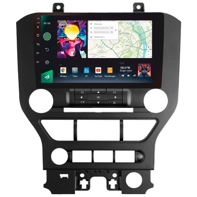 Штатна магнітола SIGMA PRO 9464 ANDROID 10 4+64 Gb 4G DSP Ford Mustang VI S550 (F1) 2014-2023 9" (L1)