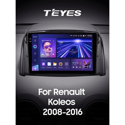 Штатна магнітола Teyes CC3 4+32 Gb Renault Koleos 2008 - 2016 (B) 9" 2k (L1)