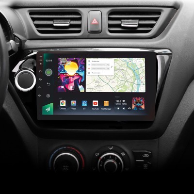 Штатна магнітола SIGMA PRO 9464 ANDROID 10 4+64 Gb 4G DSP Kia RIO 3 2011-2017 9"