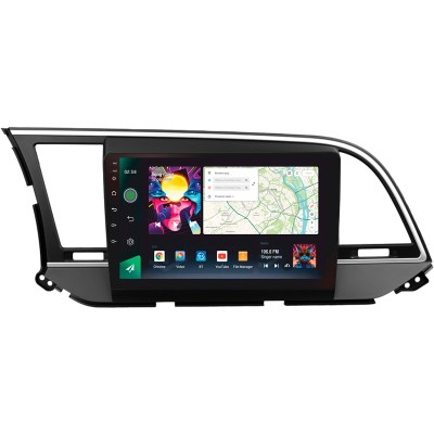 Штатна магнітола SIGMA PRO 9464 ANDROID 10 4+64 Gb 4G DSP Hyundai Elantra 6 2016-2018 (B) 9"