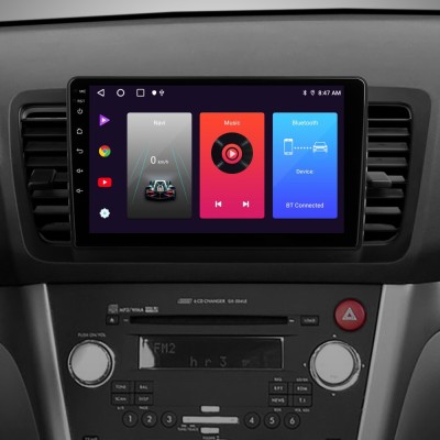 Штатна магнітола SIGMA F9216 ANDROID 10 2+32 Gb Subaru Outback 3 Legacy 4 2003-2009 9"