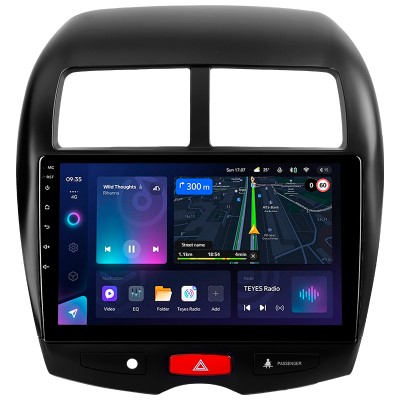 Штатна магнітола Teyes CC3L 4+32 Gb Mitsubishi ASX 1 2010-2016 (A) 10"