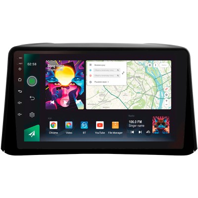 Штатна магнітола SIGMA PRO 9464 ANDROID 10 4+64 Gb 4G DSP Opel Mokka 1 2012-2016 9"