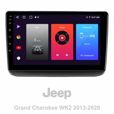 Штатна магнітола SIGMA F9216 ANDROID 10 2+32 Gb Jeep Grand Cherokee WK2 2013-2020 (F1) 9" (L1)