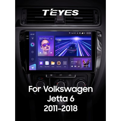 Штатна магнітола Teyes CC3 4+64 Gb Volkswagen Jetta 6 2011-2018 10" 2k