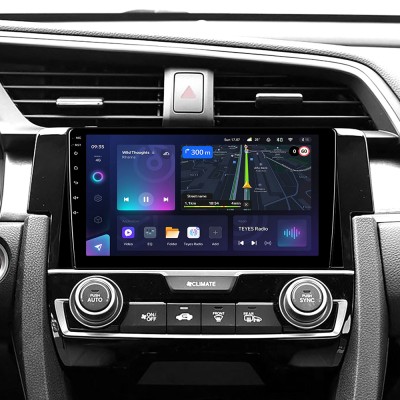 Штатна магнітола Teyes CC3L 4+32 Gb Honda Civic 10 FC FK 2015-2020 9"