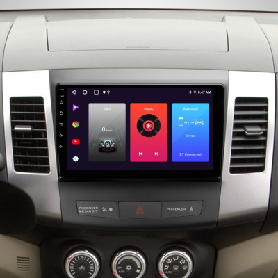 Штатна магнітола SIGMA F9216 ANDROID 10 2+32 Gb Mitsubishi Outlander 2 CW0W 2005-2013 / Citroen C-Crosser 1 2007-2013 / Peugeot 4007 2007-2012 (B) 9"
