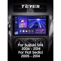 Штатна магнітола Teyes CC3 4+64 Gb Suzuki SX4 1 2006-2014 9" 2k