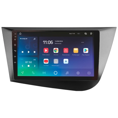 Штатна магнітола SIGMA PRO 9432 ANDROID 10 4+32 Gb 4G DSP Seat Leon 2 2005-2012 (F2) 9"