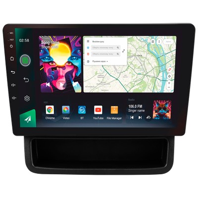Штатна магнітола SIGMA PRO 108128 ANDROID 12 8+128 Gb 4G DSP Renault Trafic 2 For Opel Vivaro A For Nissan primastar 2006-2014 (B) 10" 2k (L1)