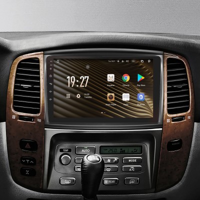 Штатна магнітола SIGMA S9432 ANDROID 10 4+32 Gb 4G DSP Toyota Land Cruiser LC 100-A 2002-2007 (A) 9"