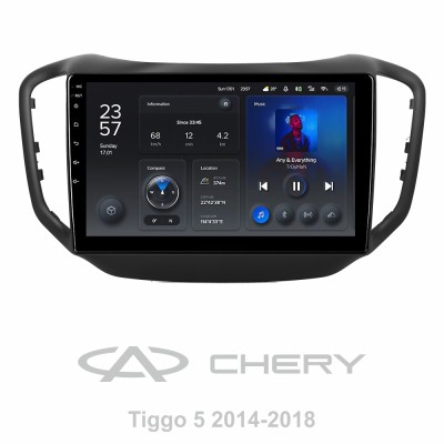Штатна магнітола Teyes X1 2+32Gb Chery Tiggo 5 2014 - 2018 10"