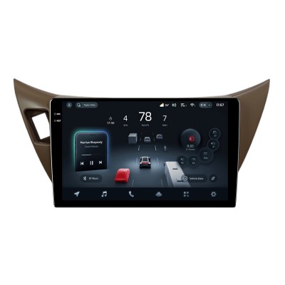 Штатна магнітола Teyes CC4 Pro 8+128 Gb Mitsubishi LANCER LX GLX 2001-2007 LHD, BEIGE 9" 2k
