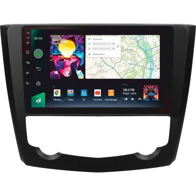 Штатна магнітола SIGMA PRO 9464 ANDROID 10 4+64 Gb 4G DSP Renault Kadjar 2015-2017 9"